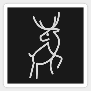 Reindeer style Sticker